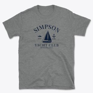 Simpson Pennsylvania Yacht Club Basic T-Shirt