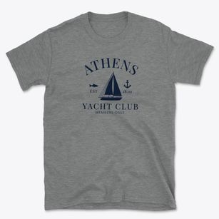 Athens Maine Yacht Club Basic T-Shirt