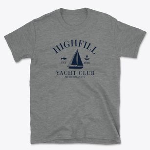 Highfill Arkansas Yacht Club Basic T-Shirt