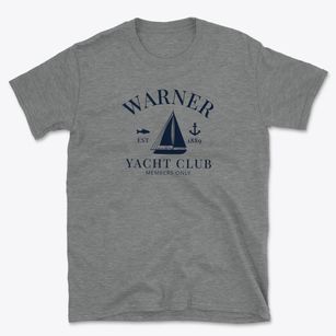 Warner South Dakota Yacht Club Basic T-Shirt