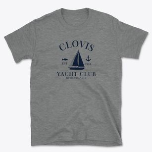 Clovis California Yacht Club Basic T-Shirt