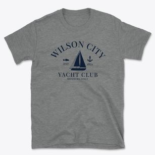 Wilson City Missouri Yacht Club Basic T-Shirt