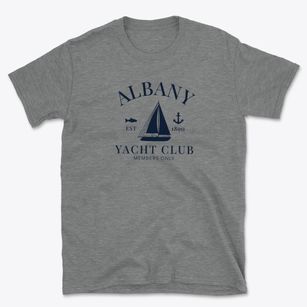Albany Wyoming Yacht Club Basic T-Shirt