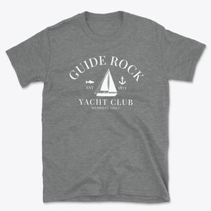 Guide Rock Nebraska Yacht Club Basic T-Shirt