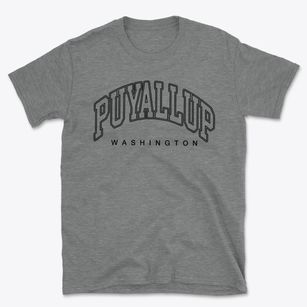 Puyallup Washington Inline Basic T-Shirt