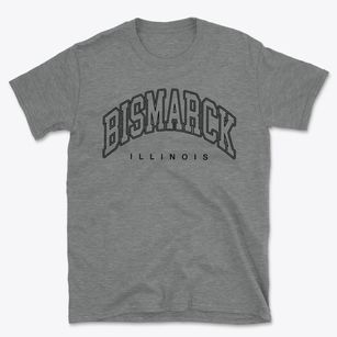 Bismarck Illinois Inline Basic T-Shirt