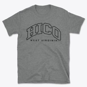 Hico West Virginia Inline Basic T-Shirt