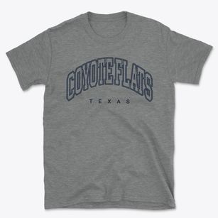 Coyote Flats Texas Inline Basic T-Shirt