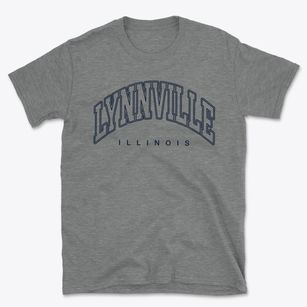 Lynnville Illinois Inline Basic T-Shirt