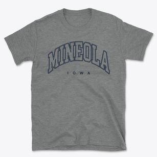 Mineola Iowa Inline Basic T-Shirt