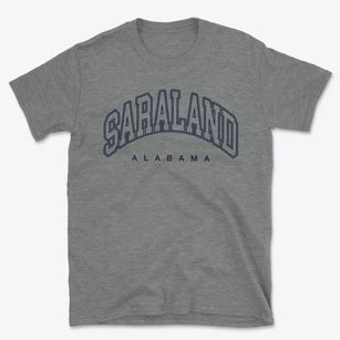 Saraland Alabama Inline Basic T-Shirt