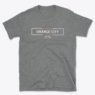 Orange City Iowa Artbox Basic T-Shirt