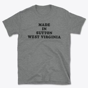 Sutton West Virginia Classic 70s Basic T-Shirt