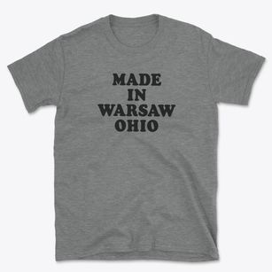 Warsaw Ohio Classic 70s Basic T-Shirt