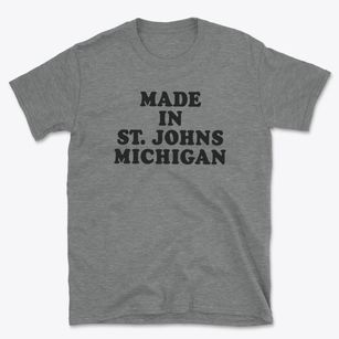 St. Johns Michigan Classic 70s Basic T-Shirt
