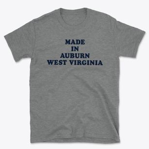 Auburn West Virginia Classic 70s Basic T-Shirt