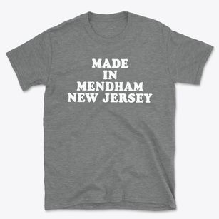 Mendham New Jersey Classic 70s Basic T-Shirt