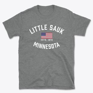 Little Sauk Minnesota Patriot Basic T-Shirt