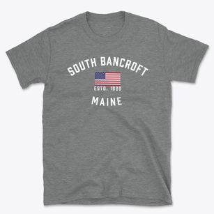 South Bancroft Maine Patriot Basic T-Shirt