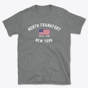 North Frankfort New York Patriot Basic T-Shirt