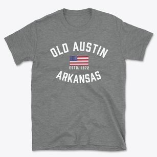 Old Austin Arkansas Patriot Basic T-Shirt