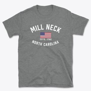Mill Neck North Carolina Patriot Basic T-Shirt