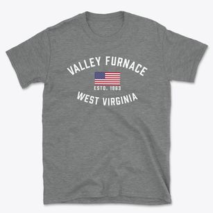 Valley Furnace West Virginia Patriot Basic T-Shirt
