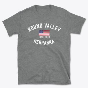 Round Valley Nebraska Patriot Basic T-Shirt