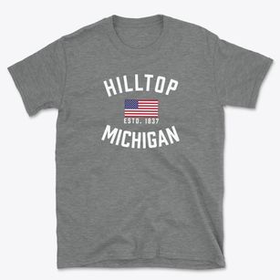 Hilltop Michigan Patriot Basic T-Shirt