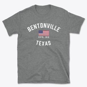 Bentonville Texas Patriot Basic T-Shirt