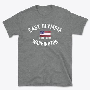 East Olympia Washington Patriot Basic T-Shirt