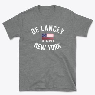 De Lancey New York Patriot Basic T-Shirt