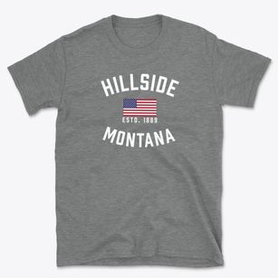 Hillside Montana Patriot Basic T-Shirt