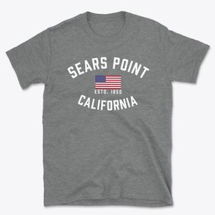 Sears Point California Patriot Basic T-Shirt