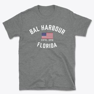 Bal Harbour Florida Patriot Basic T-Shirt