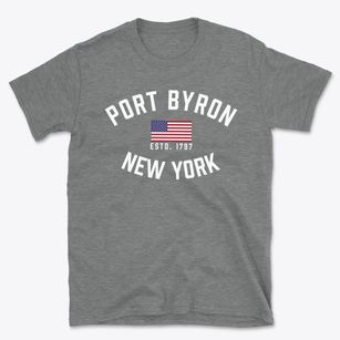 Port Byron New York Patriot Basic T-Shirt