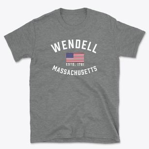 Wendell Massachusetts Patriot Basic T-Shirt