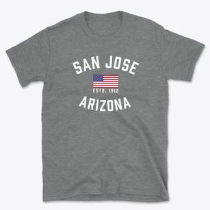 San Jose Arizona Patriot Basic T-Shirt