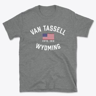 Van Tassell Wyoming Patriot Basic T-Shirt