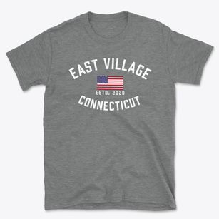 East Village Connecticut Patriot Basic T-Shirt
