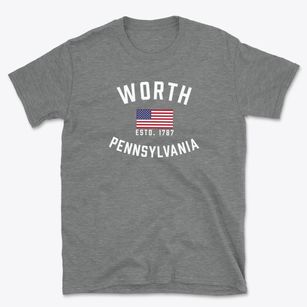 Worth Pennsylvania Patriot Basic T-Shirt