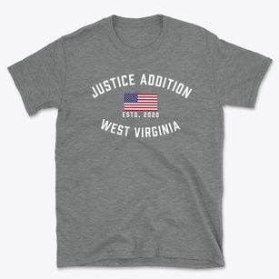 Justice Addition West Virginia Patriot Basic T-Shirt