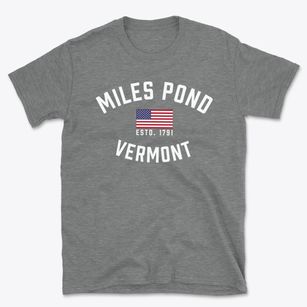 Miles Pond Vermont Patriot Basic T-Shirt