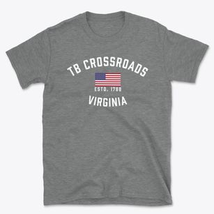 Tb Crossroads Virginia Patriot Basic T-Shirt