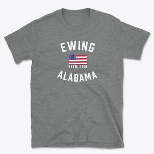Ewing Alabama Patriot Basic T-Shirt