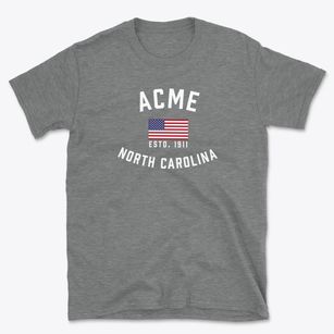 Acme North Carolina Patriot Basic T-Shirt