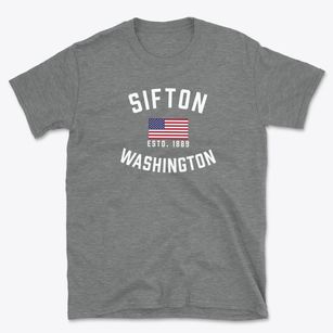 Sifton Washington Patriot Basic T-Shirt