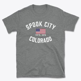 Spook City Colorado Patriot Basic T-Shirt