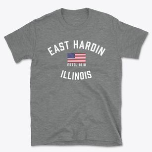 East Hardin Illinois Patriot Basic T-Shirt