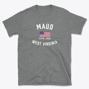 Maud West Virginia Patriot Basic T-Shirt